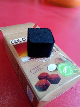 Кокосовый уголь для кальяна COCO SHISHA 10шт