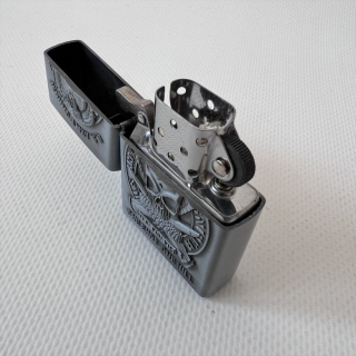 Бензиновая зажигалка Kantai g3 + бензин + мундштук