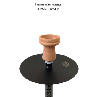 Карбоновий кальян Monster Hookah чорний MH-03