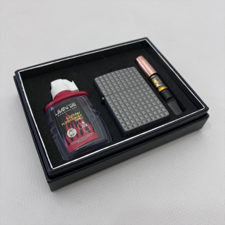 Набор бензиновая зажигалка Kantai S2 + бензин + мундштук