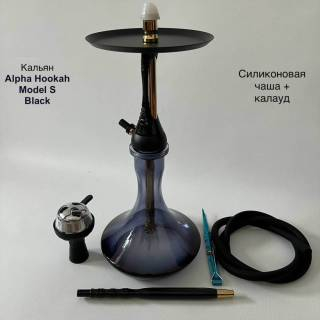 Кальян Alpha Hookah Model S Black