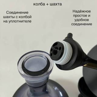 Кальян Alpha Hookah Model S Black